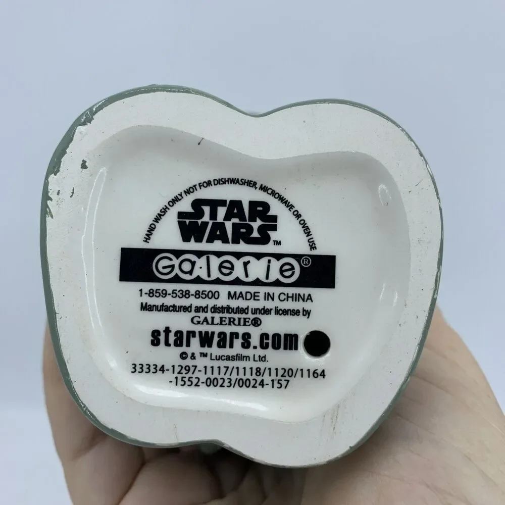 Boba Fett Mandalorian Star Wars Goblet Cup Mug Ceramic Bounty Hunter By Galerie‎